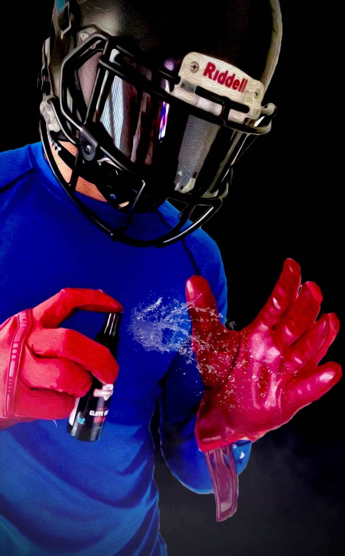 (A) NanoTek Football Glove Grip Spray